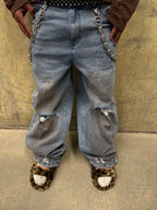 Destroyed denim