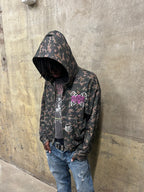 Gemstone zip up