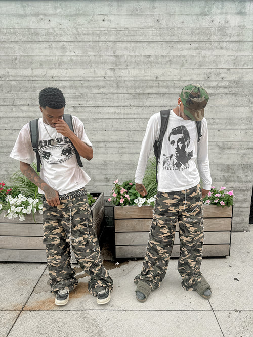 Camo convertible cargos
