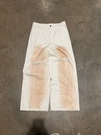 White “ Mud Ripper” Denim