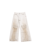 White “ Mud Ripper” Denim